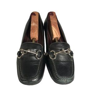 Coach Black Flats Size 6M